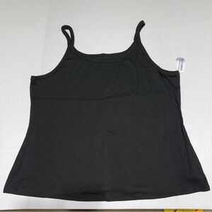 Old Navy Women’s Y2K Ribbed Tank Blackjack Size 4X Plus-size NWT